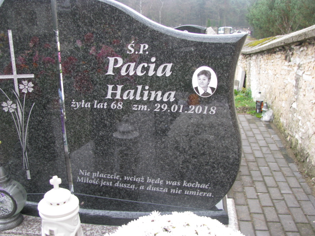 Halina Pacia  1950 Chechło - Grobonet - Wyszukiwarka osób pochowanych