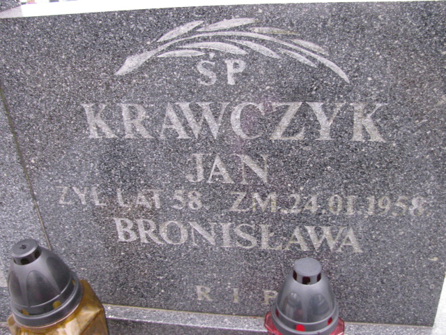 Jan Krawczyk 1899 Chechło - Grobonet - Wyszukiwarka osób pochowanych