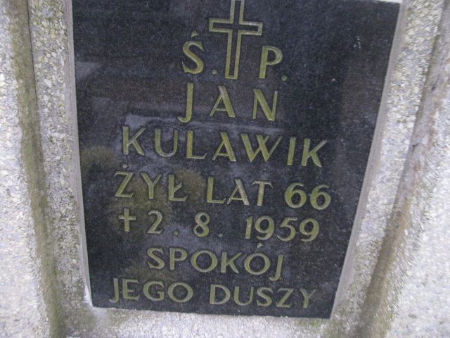 Jan Kulawik 1893 Chechło - Grobonet - Wyszukiwarka osób pochowanych