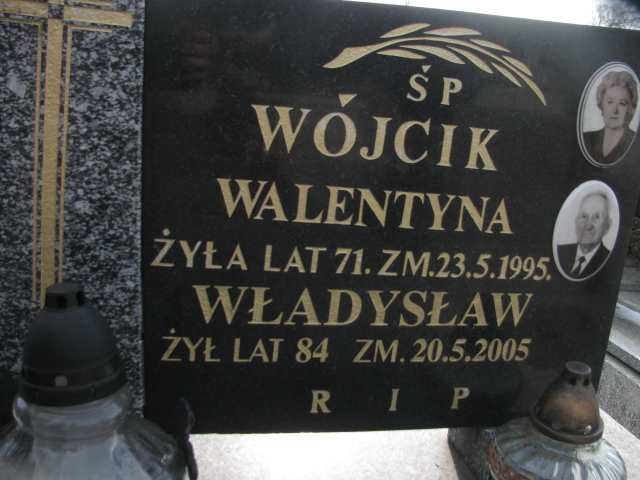 Grób Władysława Wójcik