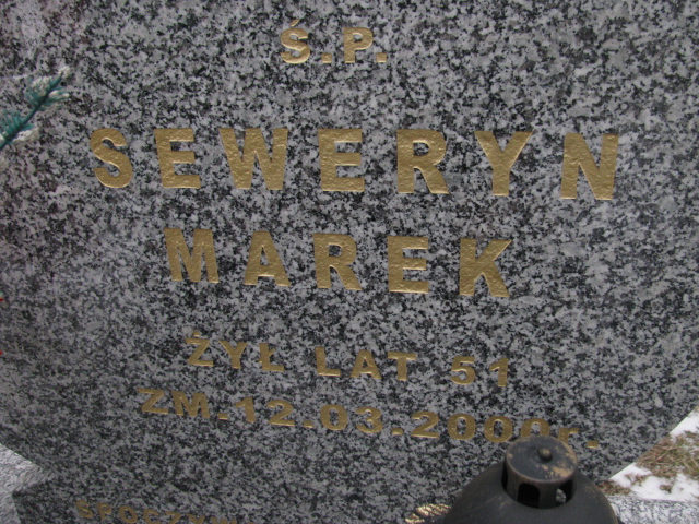 Marek Seweryn 1949 Chechło - Grobonet - Wyszukiwarka osób pochowanych