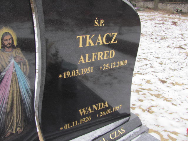 Alfred Tkacz 1951 Chechło - Grobonet - Wyszukiwarka osób pochowanych
