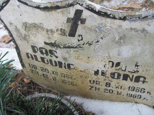 Aldona Paś 1967 Chechło - Grobonet - Wyszukiwarka osób pochowanych