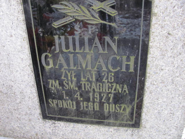 Julian Galmach Chechło - Grobonet - Wyszukiwarka osób pochowanych